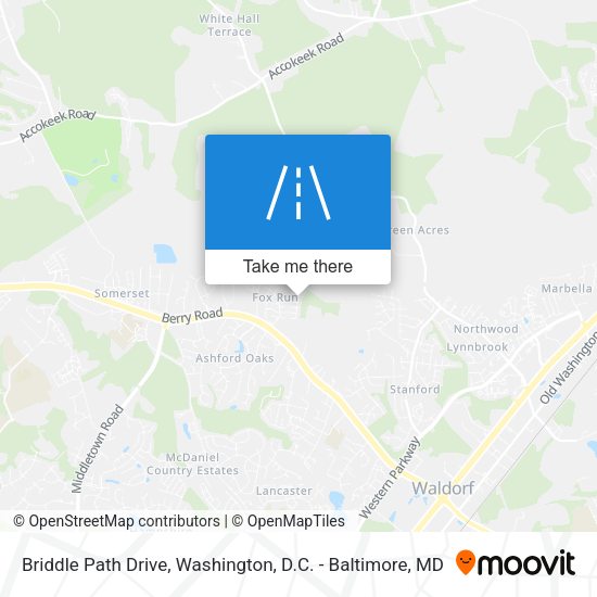 Mapa de Briddle Path Drive