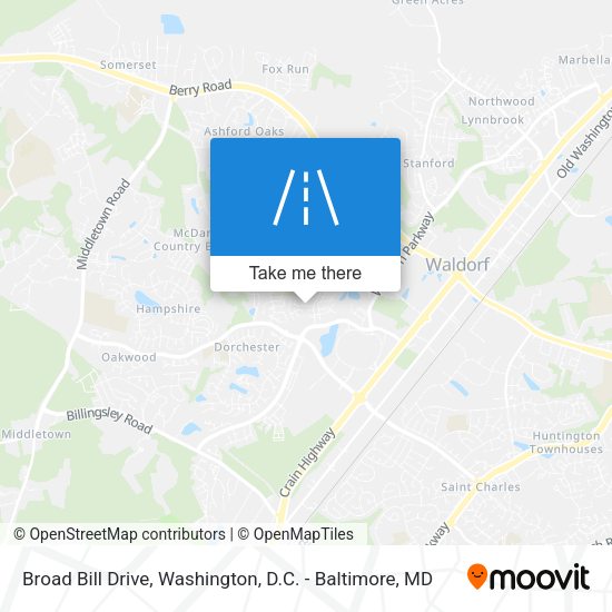 Broad Bill Drive map