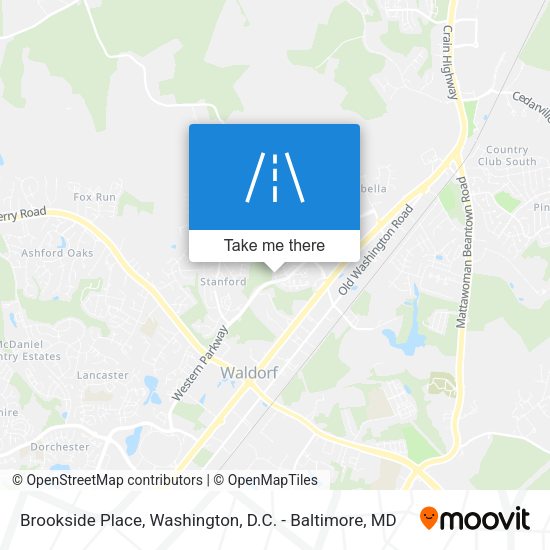 Brookside Place map