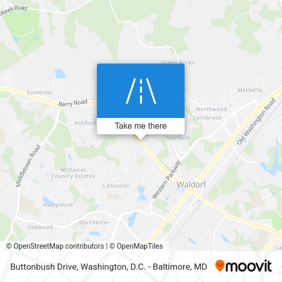 Buttonbush Drive map