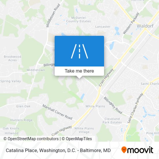 Mapa de Catalina Place