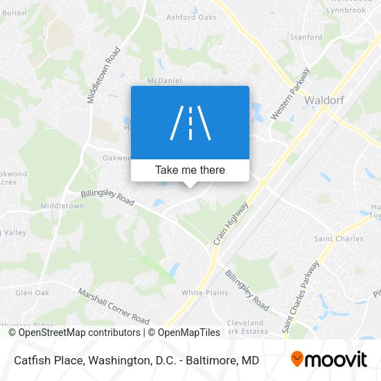 Mapa de Catfish Place