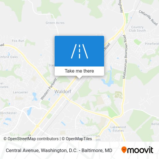Central Avenue map