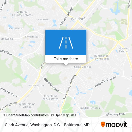 Mapa de Clark Avenue