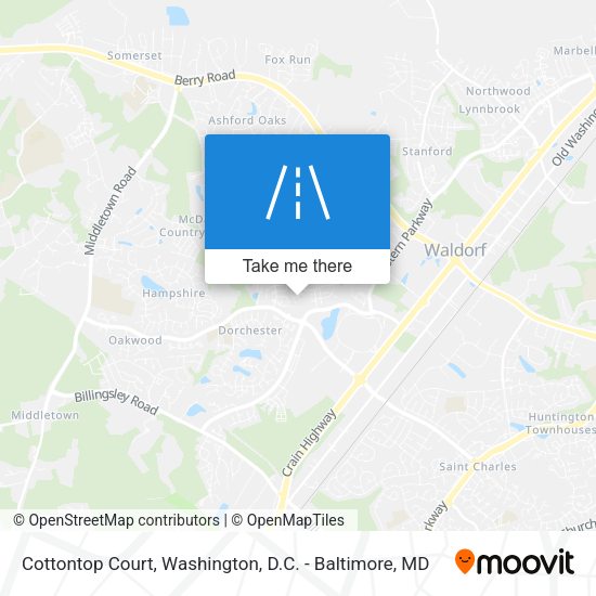 Cottontop Court map