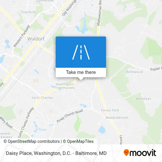 Daisy Place map