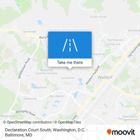 Declaration Court South map