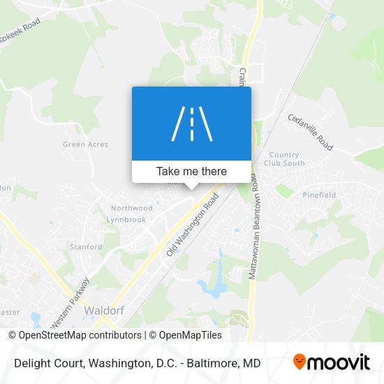 Mapa de Delight Court