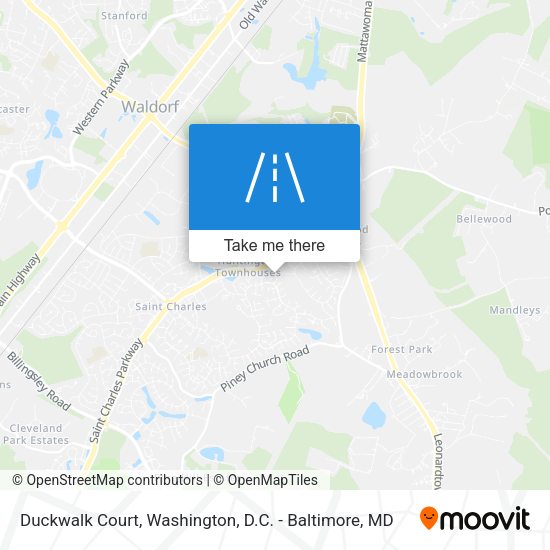 Mapa de Duckwalk Court