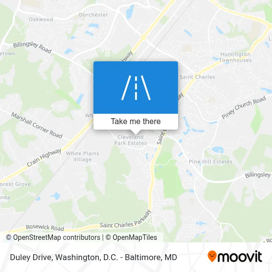 Duley Drive map
