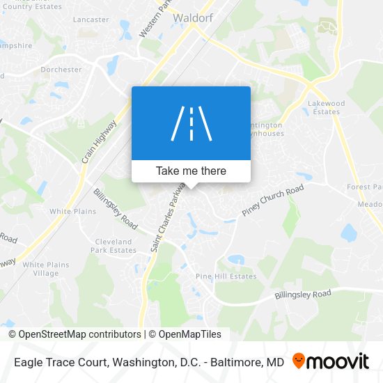 Mapa de Eagle Trace Court