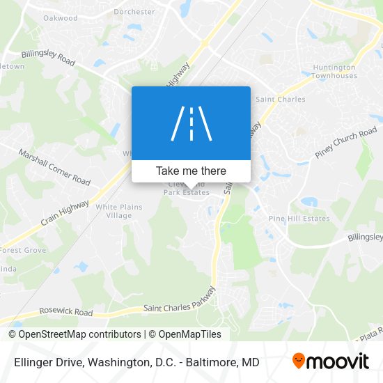 Mapa de Ellinger Drive