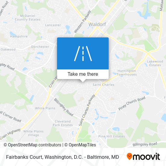 Fairbanks Court map