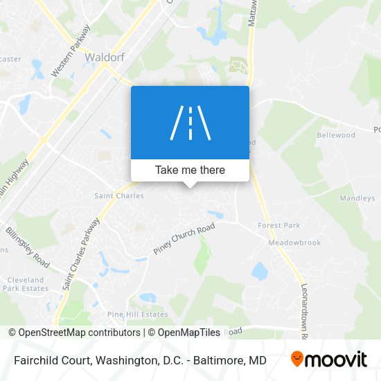 Fairchild Court map