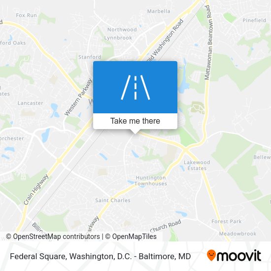 Federal Square map