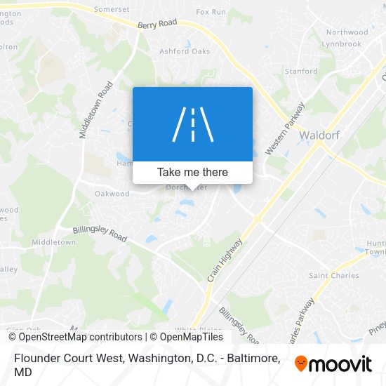 Flounder Court West map