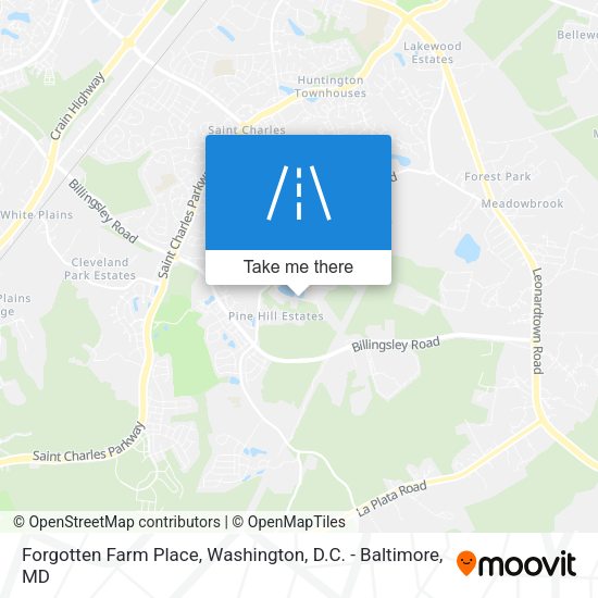 Mapa de Forgotten Farm Place