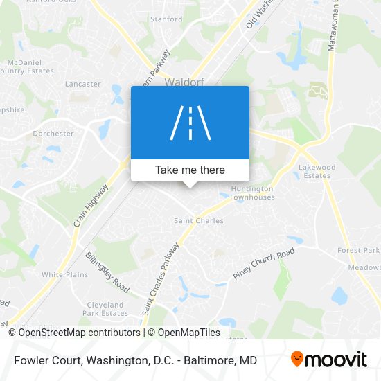 Fowler Court map
