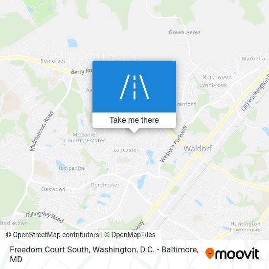 Freedom Court South map
