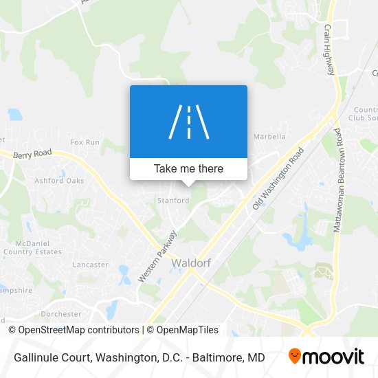 Gallinule Court map