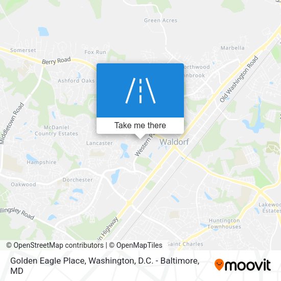 Mapa de Golden Eagle Place