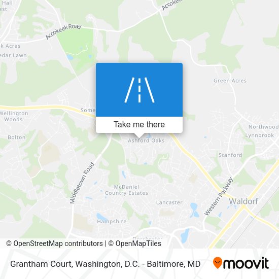 Mapa de Grantham Court