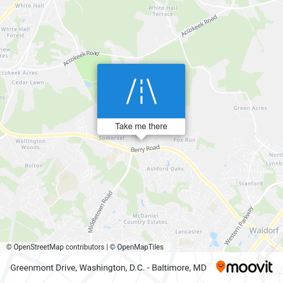 Greenmont Drive map