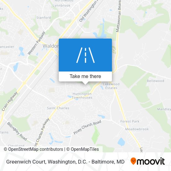 Greenwich Court map