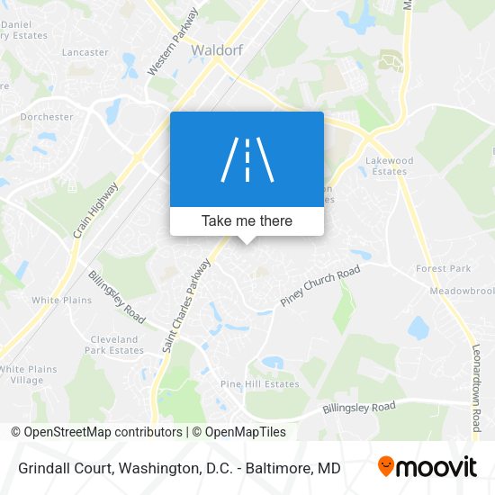 Grindall Court map