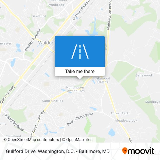 Guilford Drive map