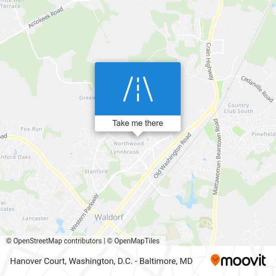 Hanover Court map