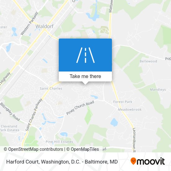 Harford Court map
