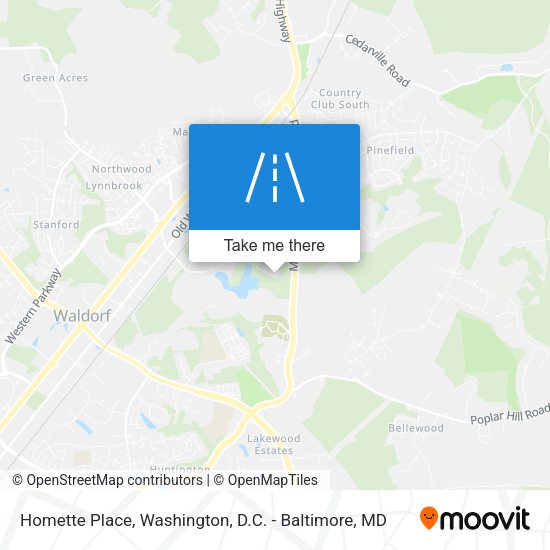 Mapa de Homette Place