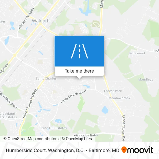 Humberside Court map