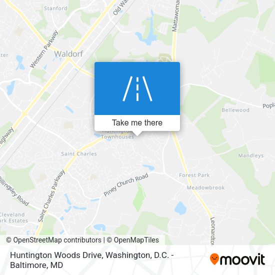 Mapa de Huntington Woods Drive