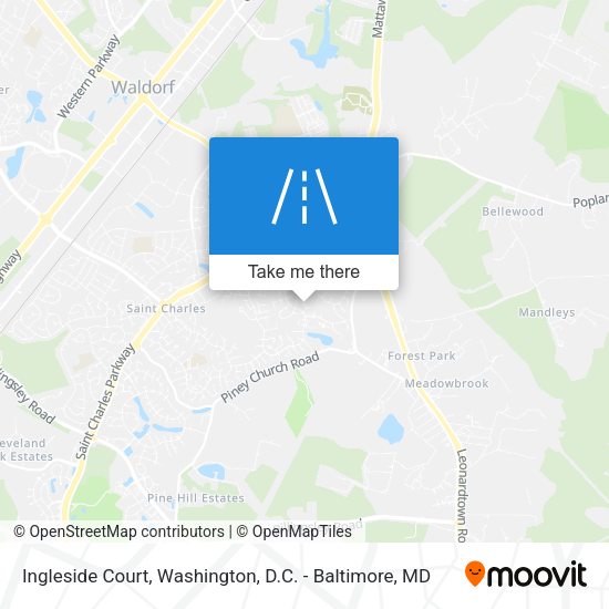 Ingleside Court map