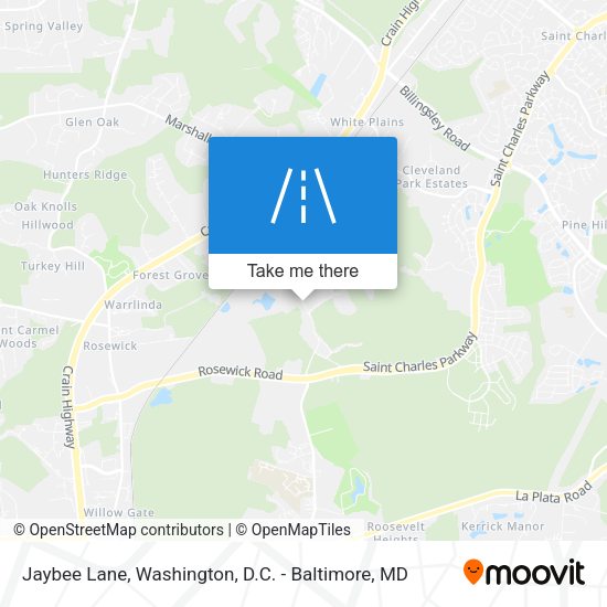 Jaybee Lane map