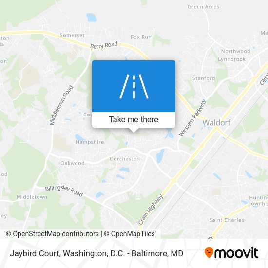 Jaybird Court map