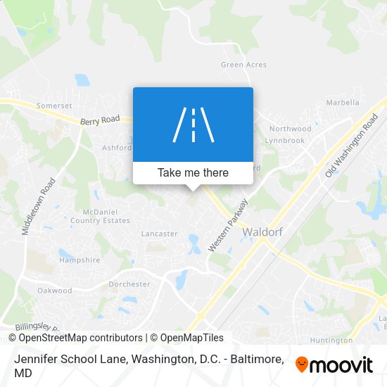 Jennifer School Lane map