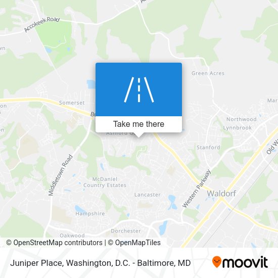 Juniper Place map