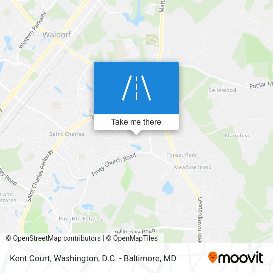 Kent Court map