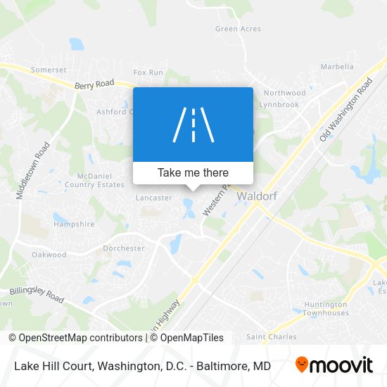 Mapa de Lake Hill Court