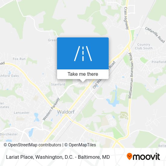 Lariat Place map
