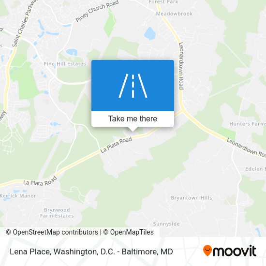 Lena Place map