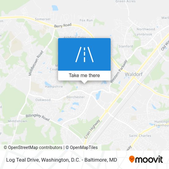 Mapa de Log Teal Drive