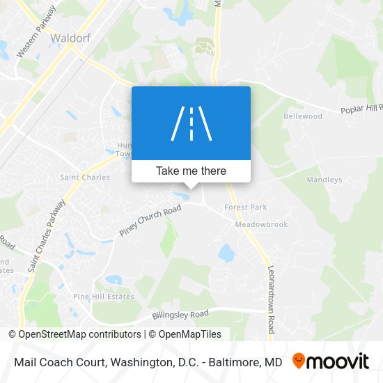 Mail Coach Court map