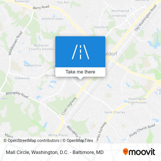 Mall Circle map