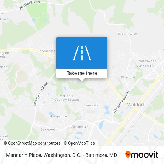 Mandarin Place map