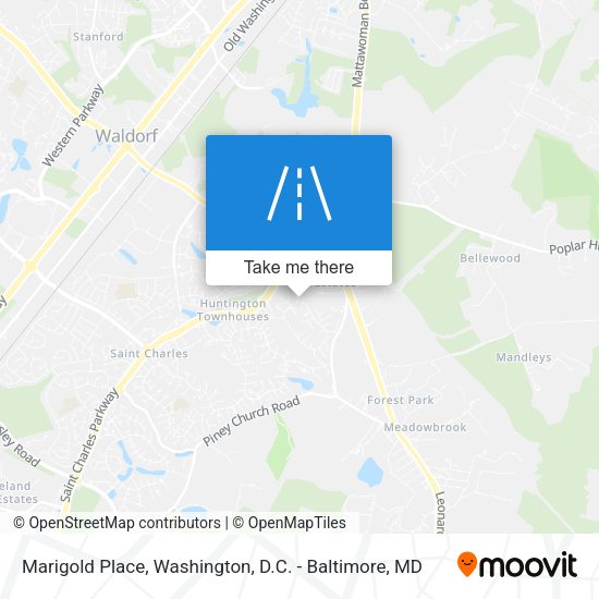 Marigold Place map