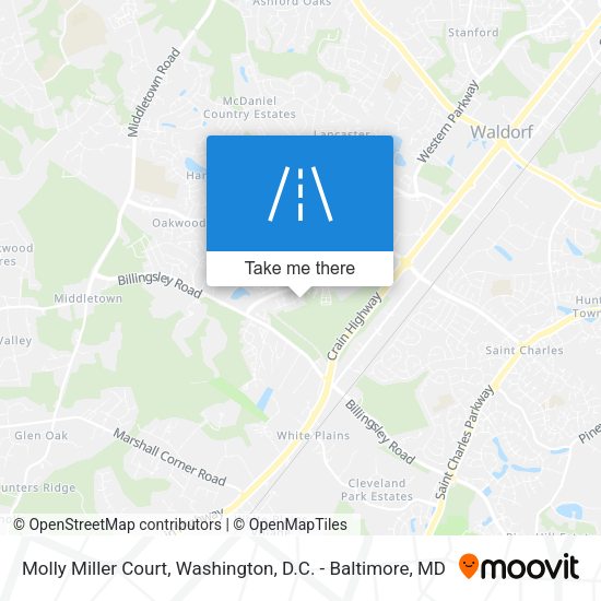 Mapa de Molly Miller Court